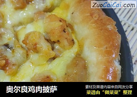 奥尔良鸡肉披萨