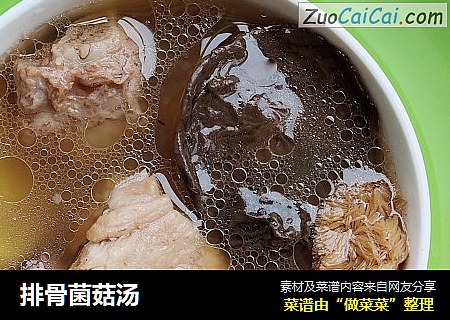 排骨菌菇汤