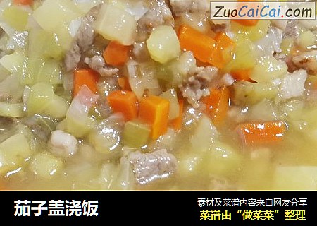 茄子盖浇饭
