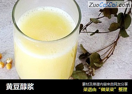 黄豆醇浆