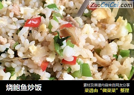 烧鲍鱼炒饭