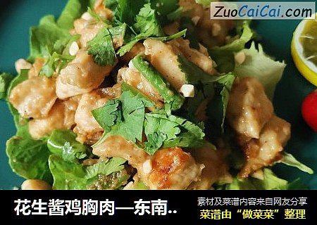 花生酱鸡胸肉—东南亚风味