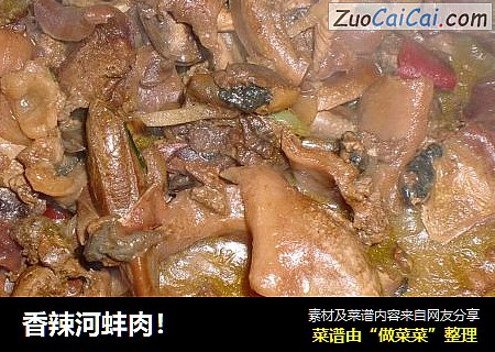 香辣河蚌肉！