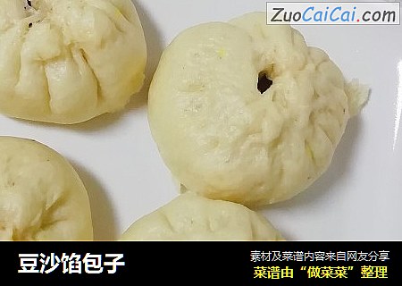 豆沙馅包子