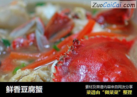 鲜香豆腐蟹