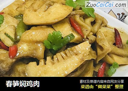 春笋焖鸡肉