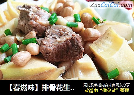 【春滋味】排骨花生炖春笋