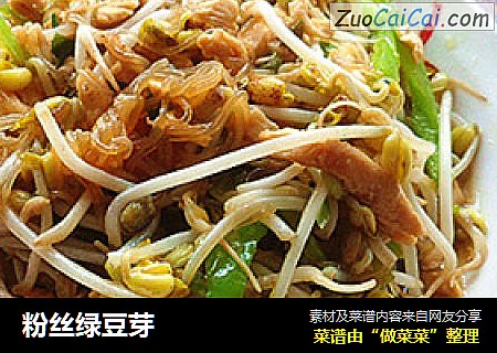 粉丝绿豆芽