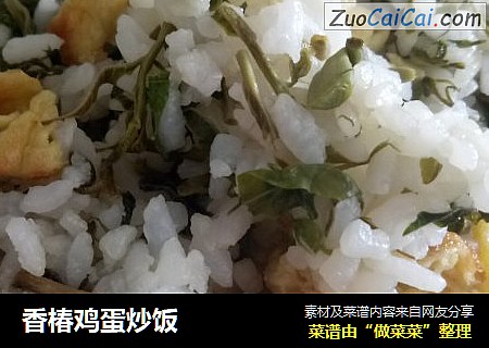 香椿鸡蛋炒饭