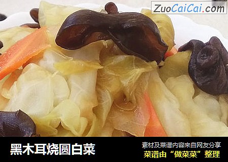 黑木耳烧圆白菜