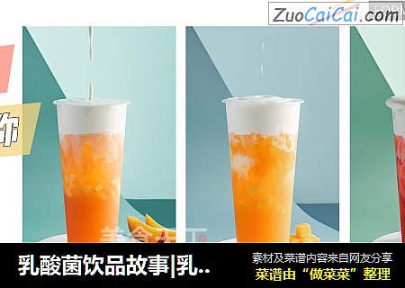 乳酸菌饮品故事|乳酸奶霜|有故事的产品