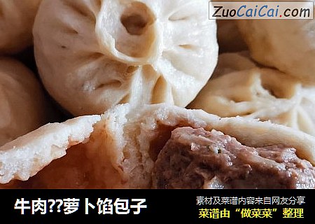 牛肉??萝卜馅包子