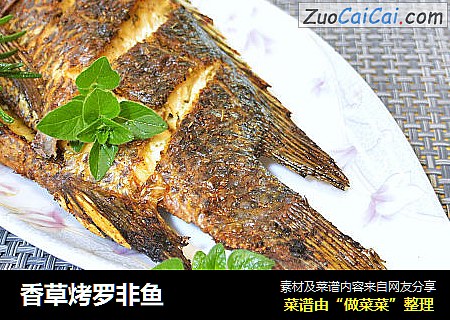 香草烤罗非鱼