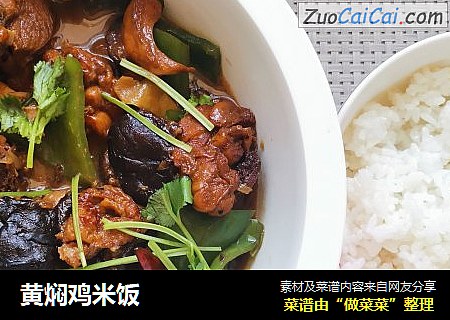 黄焖鸡米饭