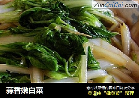 蒜香嫩白菜