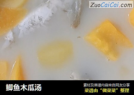 鲫鱼木瓜汤
