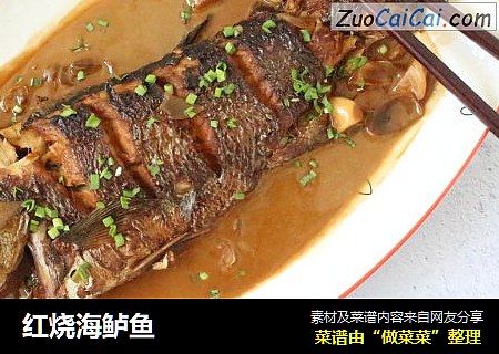 红烧海鲈鱼