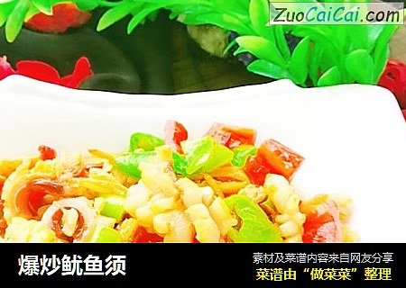 爆炒鱿鱼须