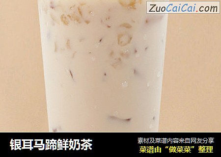 银耳马蹄鲜奶茶