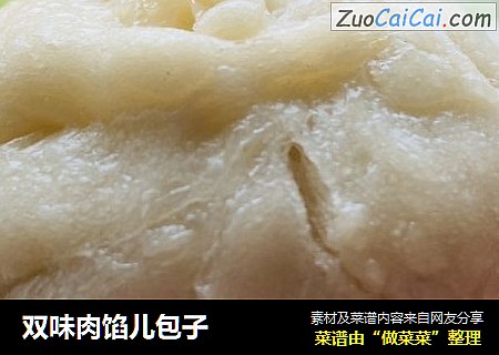 双味肉馅儿包子