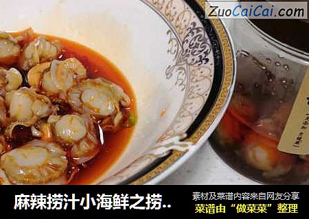 麻辣捞汁小海鲜之捞汁扇贝肉