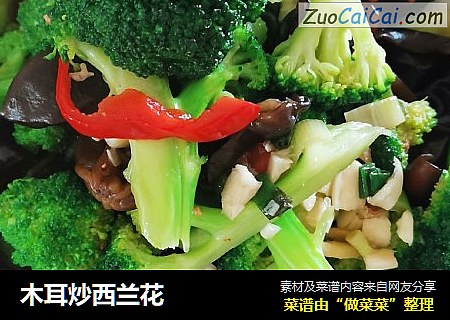 木耳炒西兰花