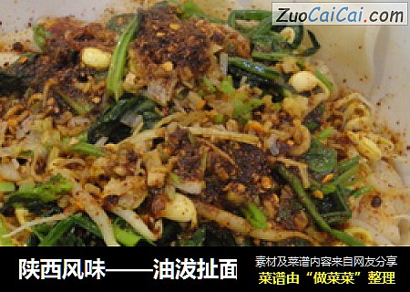 陕西风味——油沷扯面