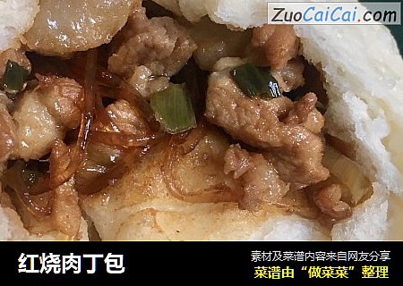 红烧肉丁包