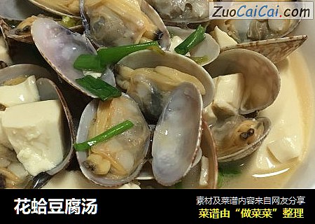 花蛤豆腐汤