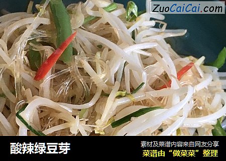 酸辣绿豆芽
