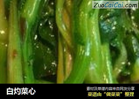白灼菜心