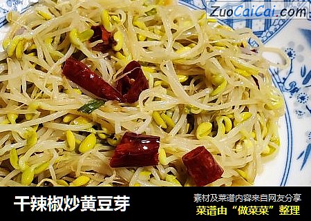 干辣椒炒黄豆芽