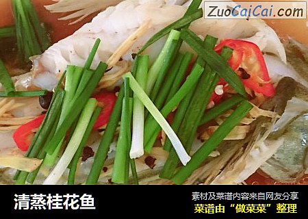 清蒸桂花鱼