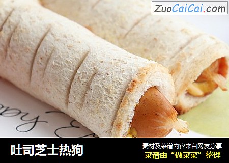 吐司芝士热狗