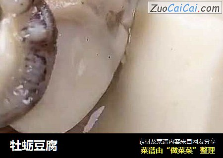 牡蛎豆腐