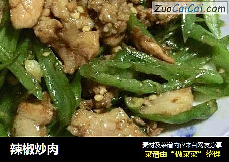 辣椒炒肉