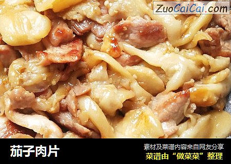茄子肉片