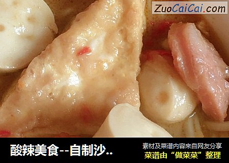酸辣美食--自制沙茶面
