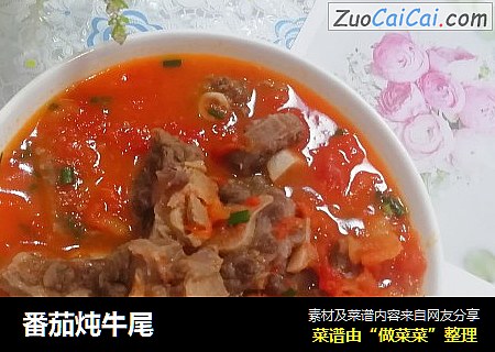 番茄炖牛尾