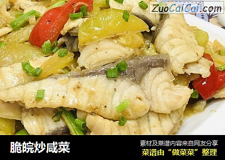 脆皖炒咸菜