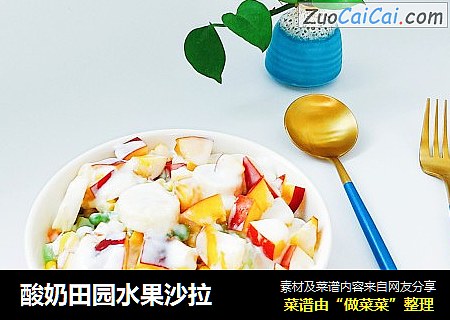 酸奶田园水果沙拉