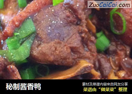 秘制酱香鸭