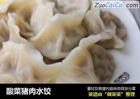 酸菜猪肉水饺