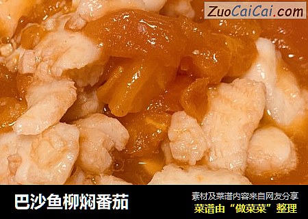 巴沙鱼柳焖番茄