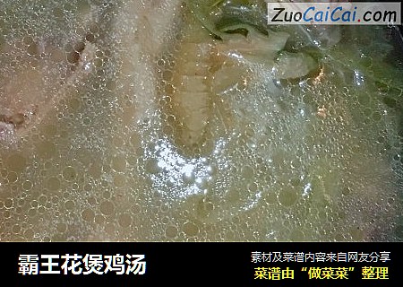 霸王花煲鸡汤