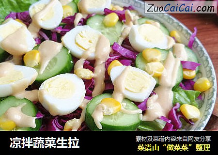 凉拌蔬菜生拉