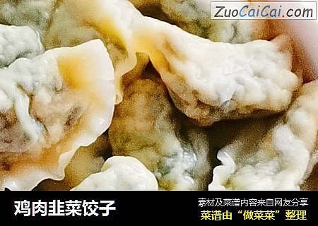 鸡肉韭菜饺子