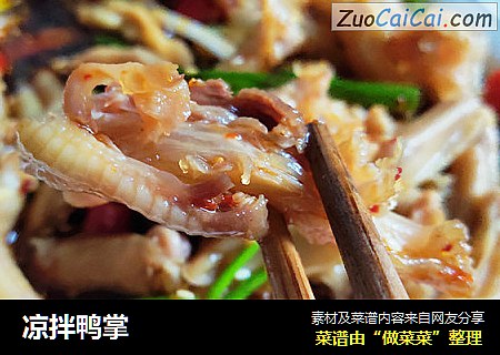 凉拌鸭掌