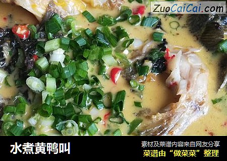水煮黄鸭叫