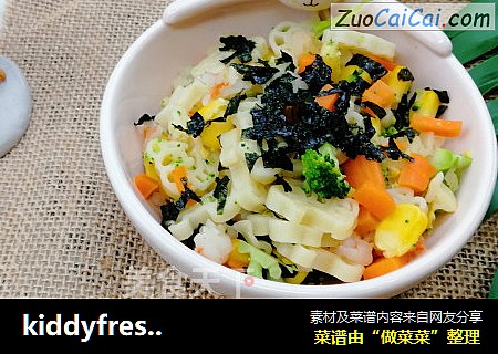 kiddyfresh鹿优鲜-西兰花虾仁炒面
